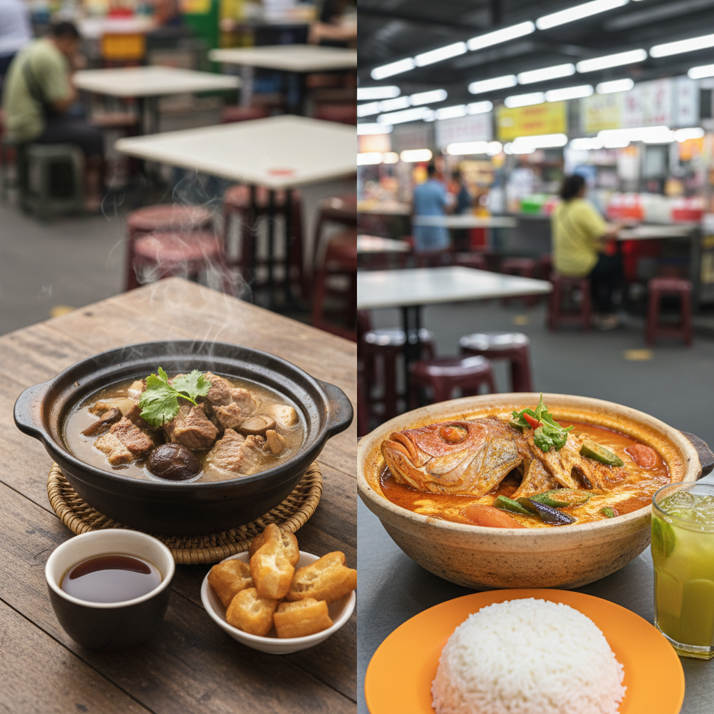 🍲 Bak Kut Teh vs 🐟 Fish Head Curry: Singapore's Ultimate Food Showdown