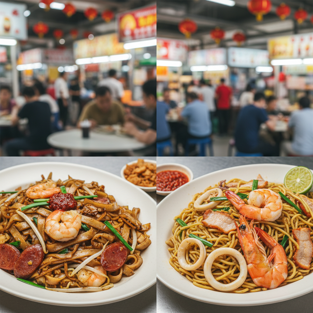 🍝 Char Kway Teow vs 🍜 Hokkien Mee: Singapore's Ultimate Food Showdown