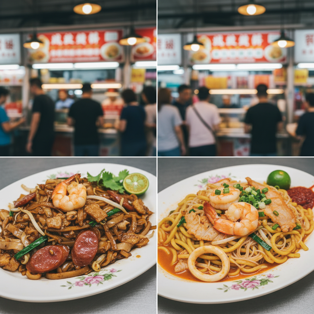 🍝 Char Kway Teow vs 🍜 Hokkien Mee: Singapore's Ultimate Food Showdown