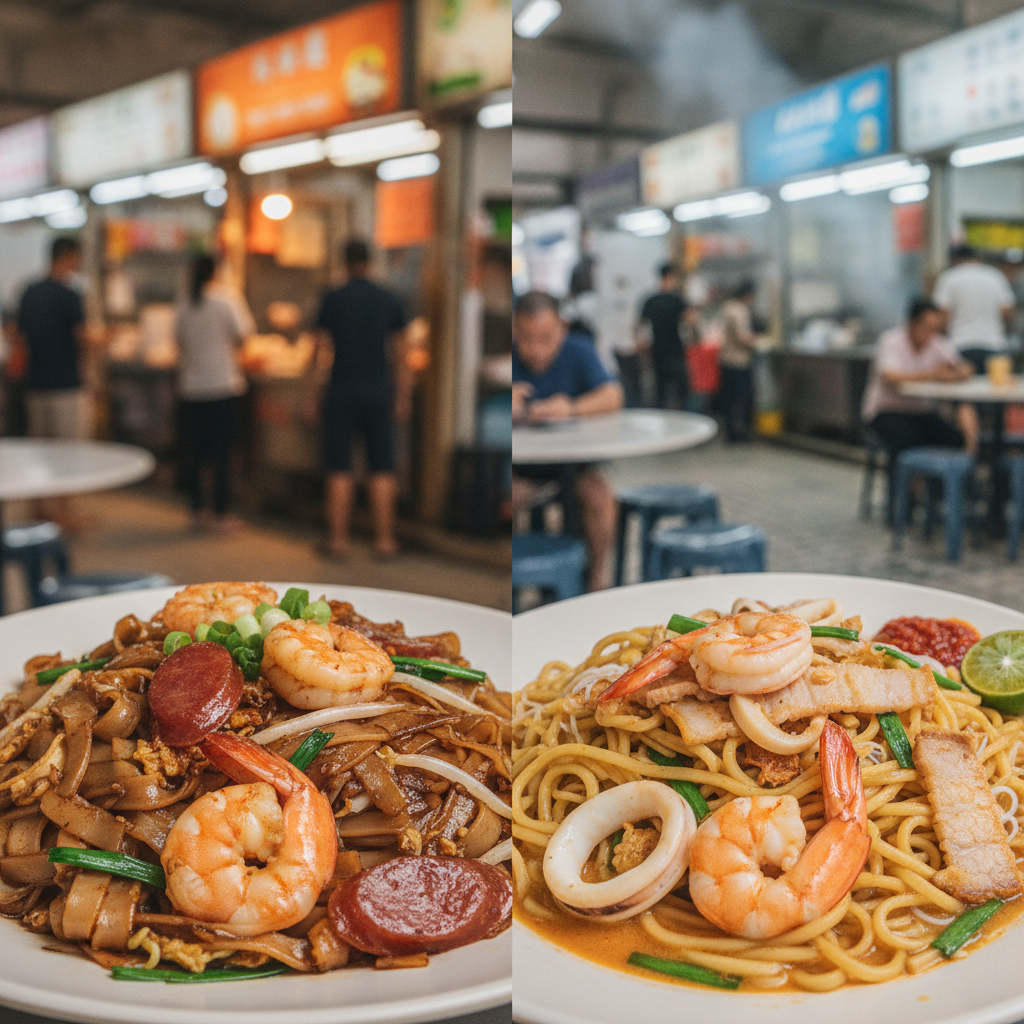 🍝 Char Kway Teow vs 🍜 Hokkien Mee: Singapore's Ultimate Food Showdown