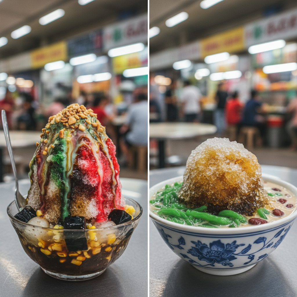 🍧 Ice Kacang vs 🍨 Chendol: Singapore's Ultimate Food Showdown