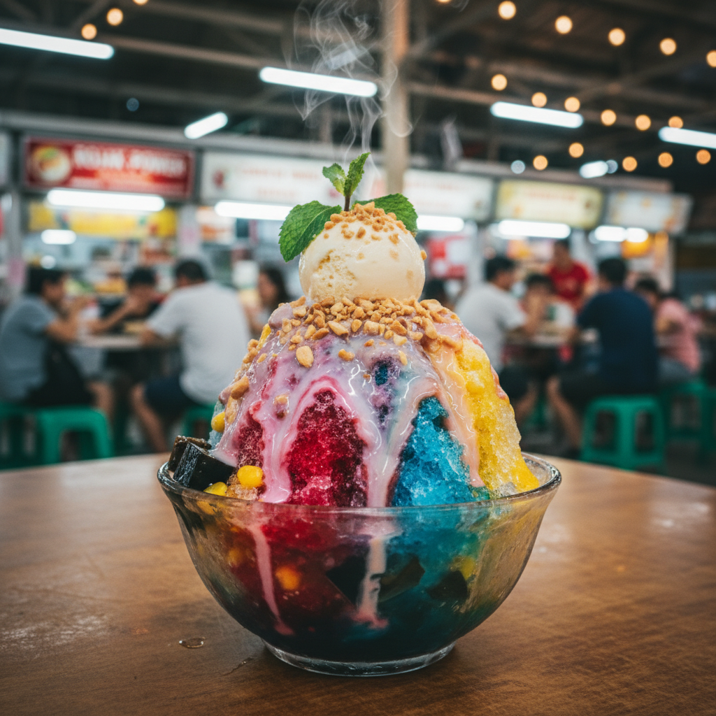 The Ultimate Guide to Ice Kacang: Singapore's Icy, Sweet & Colourful Delight